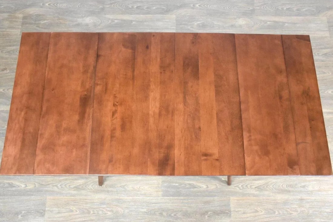 Paul McCobb Solid Maple Dining Table with Two Leaves - 2