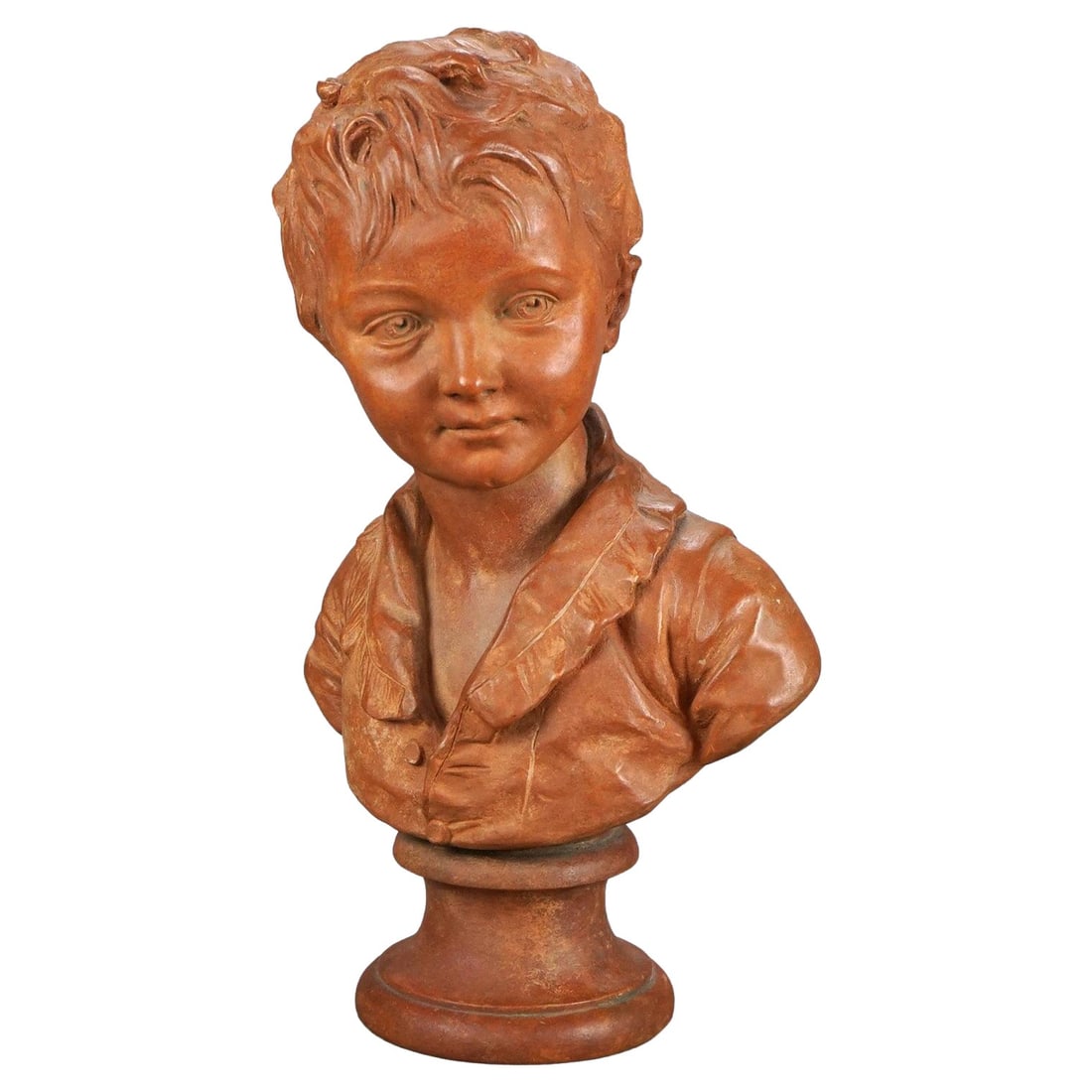 19th Century Antique Sevres Terracotta Bust of Alexandre Brongniart (1 of 11)