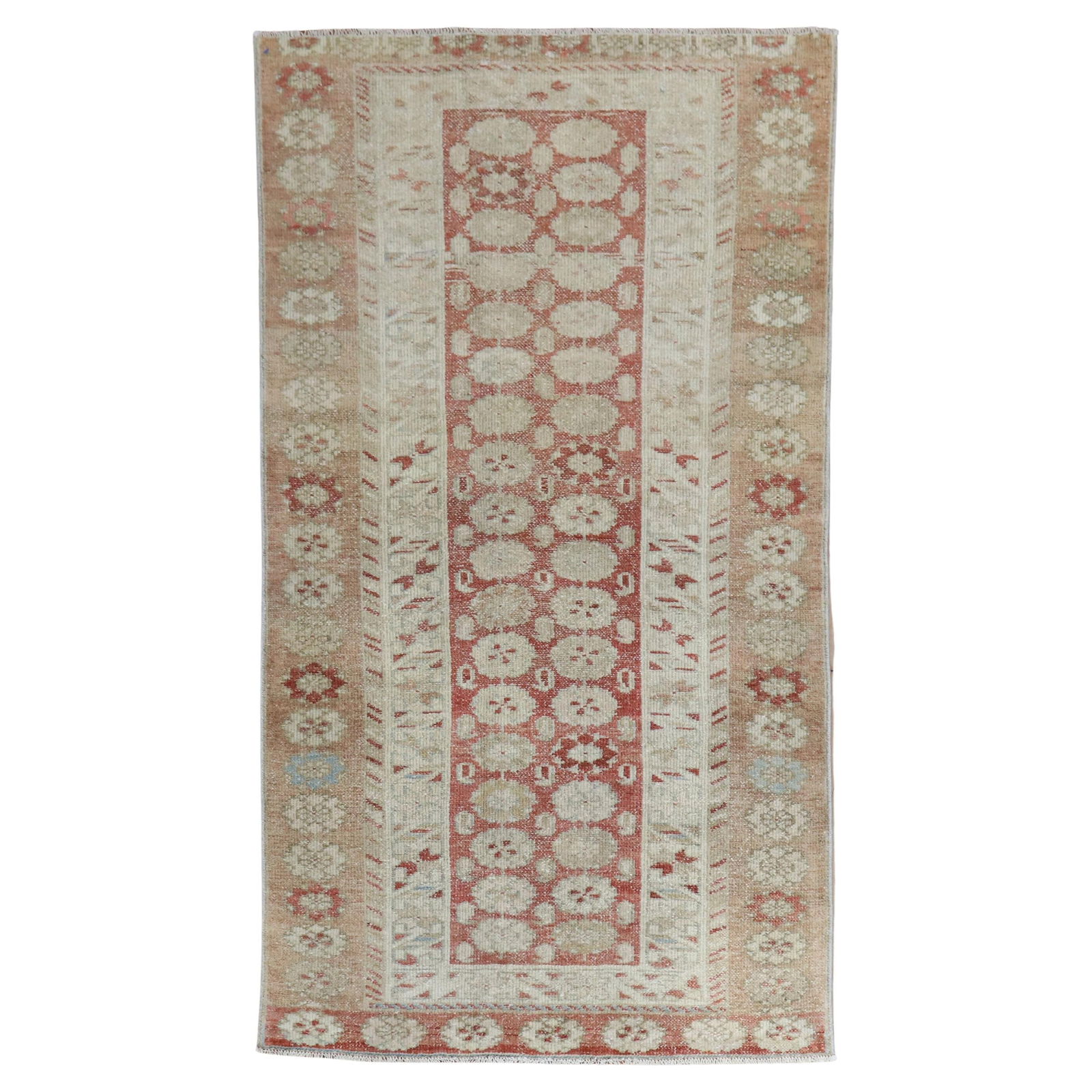Early 20th Century Persian Kurd Tribal Wool Scatter Rug 33 x 61: Early 20th Century Persian Kurd Tribal Wool Scatter Rug 33 x 61 Discover the charm of this early 20th century Persian Kurd scatter rug, a stunning example of tribal artistry. Hand-woven from high-qual