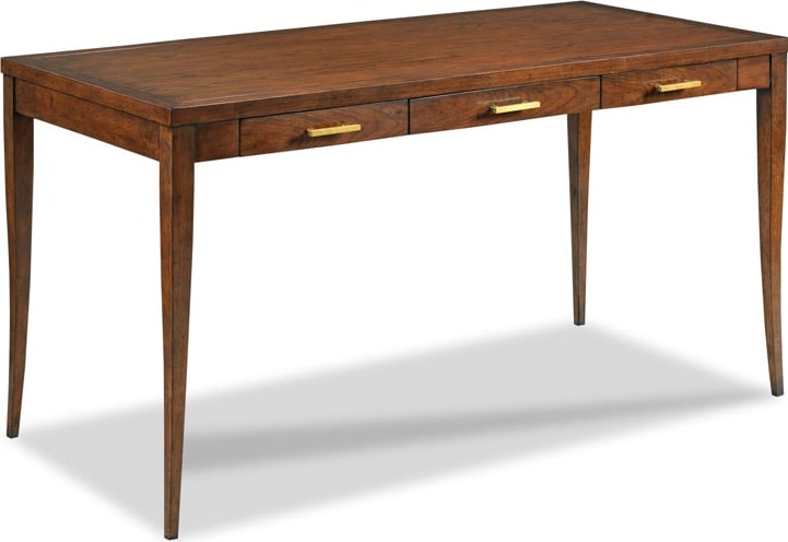 Woodbridge Sarah Collection Elegant Writing Table 56" Bordeaux Finish (1 of 8)