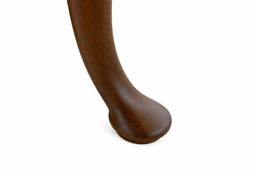 Elegant Robert Whitley Solid Walnut Drop Leaf Dining Table 40 Years Old - 3