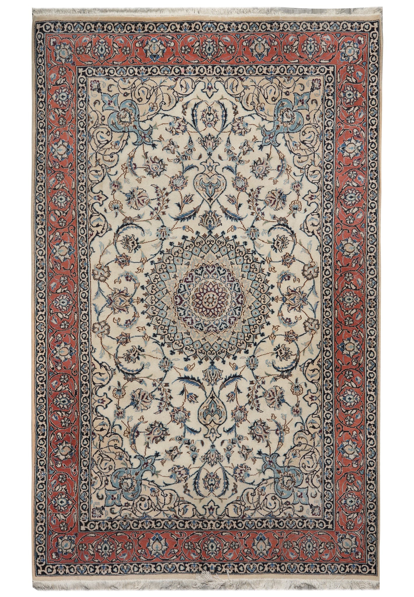 Authentic Persian Tabriz Rug 6.6 x 10 Area Carpet (1 of 14)