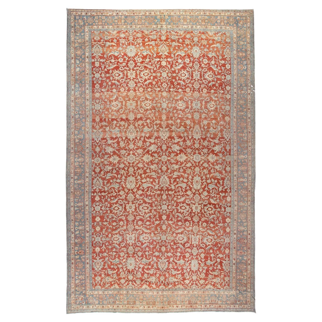 Oversize Persian Bibikabad Rug 12'7 x 20'4 Hand-Knotted Wool Iran (1 of 16)