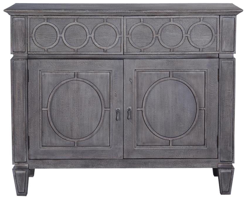 San Maria Transitional Gray Sideboard Solid Wood Server: San Maria Transitional Gray Sideboard Solid Wood Server Introducing the San Maria Weathered Gray Sideboard, a stunning addition to your dining area. This server embodies transitional style and is craf