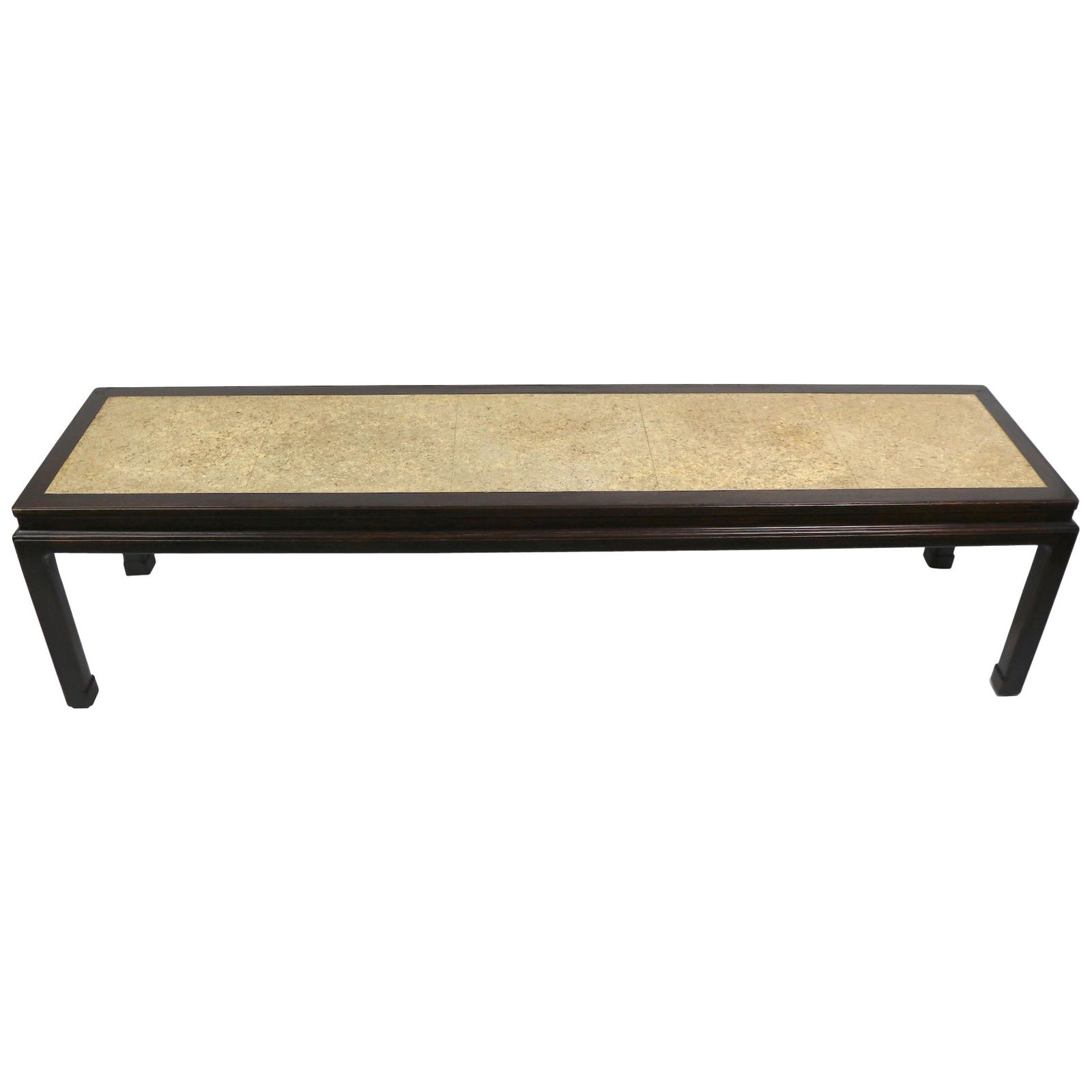 Edward Wormley Dunbar Coffee Table Mahogany with Glass Top (1 of 10)