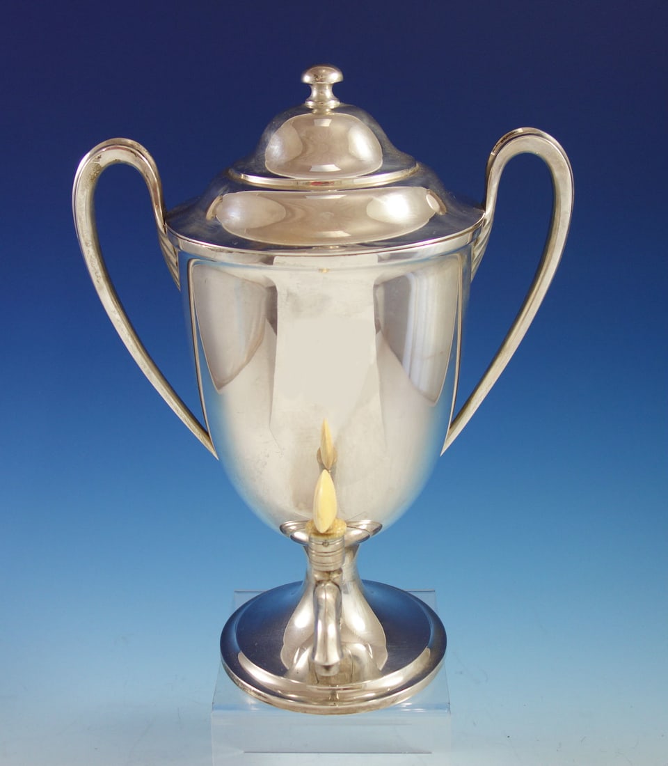 Tuttle Paul Revere Sterling Silver Hot Water Urn Samovar 12.5" (1 of 7)