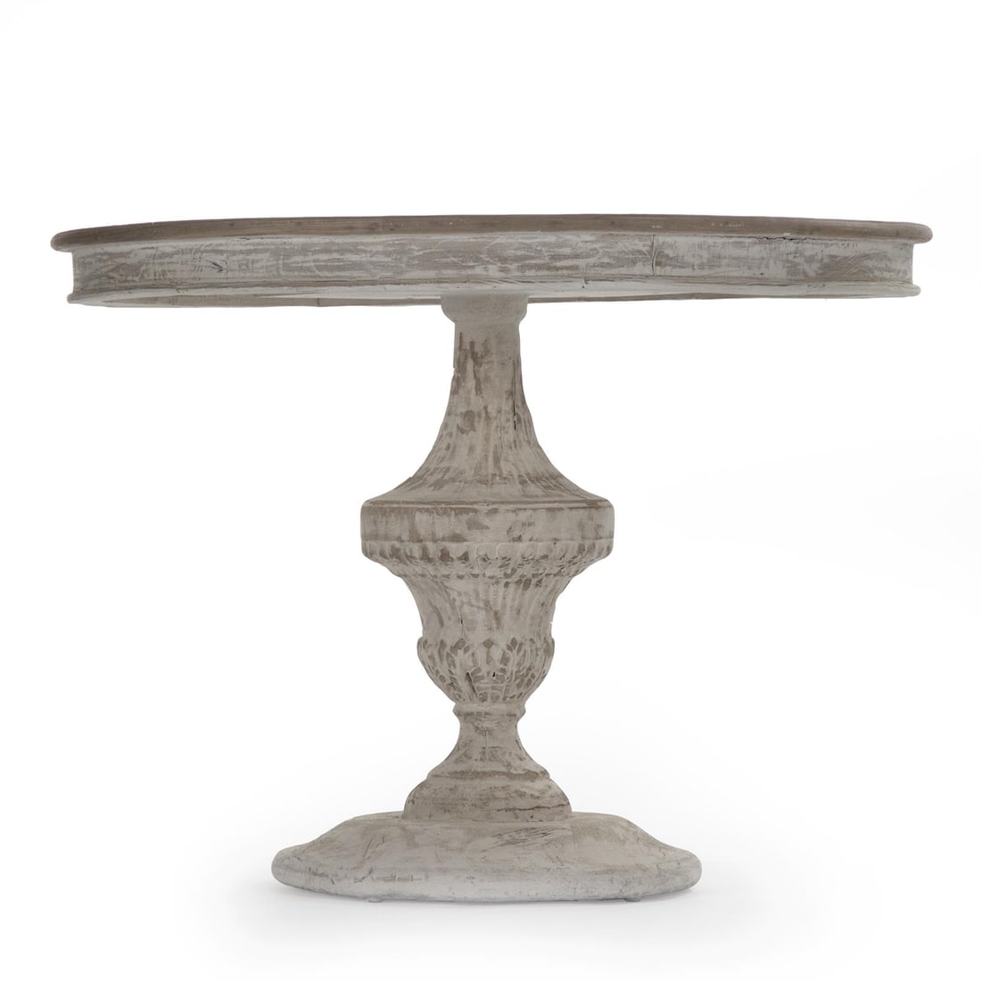Zentique Jesse Table English Traditional Elm Poplar Home Accent (1 of 3)