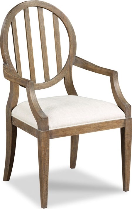 Woodbridge Emma Vintage Style Arm Chair 38H 22W 23D (1 of 4)