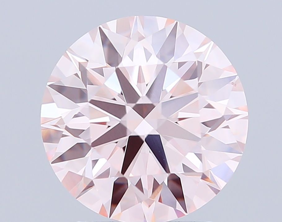 Ideal Loose Diamond - ROUND 2.49ct Fancy Pink VS1: Ideal Loose Diamond - ROUND 2.49ct Fancy Pink VS1 Source: This is a real non-mined Diamond that has been grown in a lab Shape: ROUND Carats: 2.49 Color: Fancy Pink Certification: IGI Video: