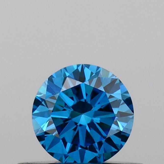 Loose Diamond - ROUND 0.34ct Fancy Vivid Blue VVS2: Loose Diamond - ROUND 0.34ct Fancy Vivid Blue VVS2 Source: This is a real non-mined Diamond that has been grown in a lab Shape: ROUND Carats: 0.34 Color: Fancy Vivid Blue Certification: IGI Video: