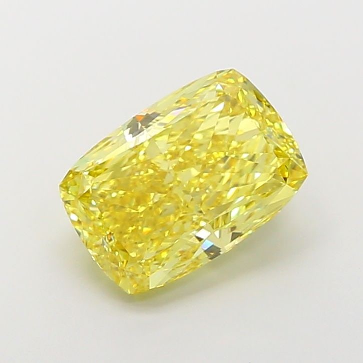 Loose Diamond - CUSHION MODIFIED 6.07ct Fancy Vivid Yellow VS1: Loose Diamond - CUSHION MODIFIED 6.07ct Fancy Vivid Yellow VS1 Source: This is a real non-mined Diamond that has been grown in a lab Shape: CUSHION MODIFIED Carats: 6.07 Color: Fancy Vivid Yellow