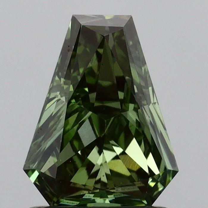 Loose Diamond - HEXAGONAL 0.83ct Fancy Vivid Green VS2: Loose Diamond - HEXAGONAL 0.83ct Fancy Vivid Green VS2 Source: This is a real non-mined Diamond that has been grown in a lab Shape: HEXAGONAL Carats: 0.83 Color: Fancy Vivid Green Certification: IGI