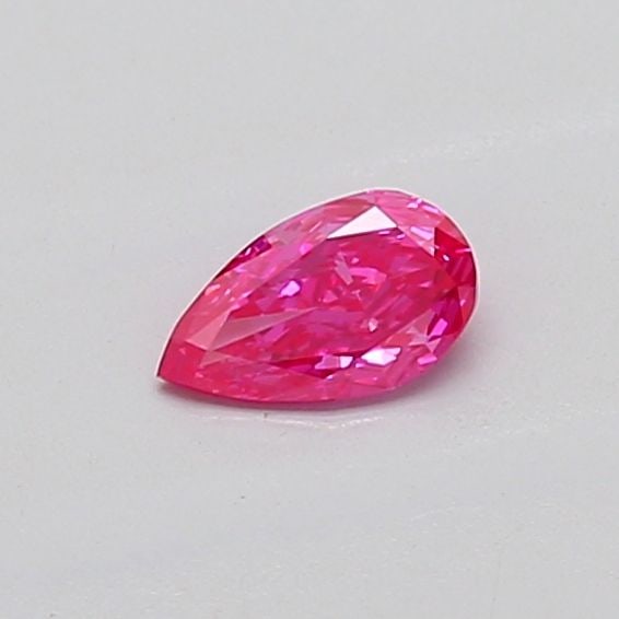 Loose Diamond - PEAR 0.28ct Fancy Vivid Pink VVS2: Loose Diamond - PEAR 0.28ct Fancy Vivid Pink VVS2 Source: This is a real non-mined Diamond that has been grown in a lab Shape: PEAR Carats: 0.28 Color: Fancy Vivid Pink Certification: NONE Video: