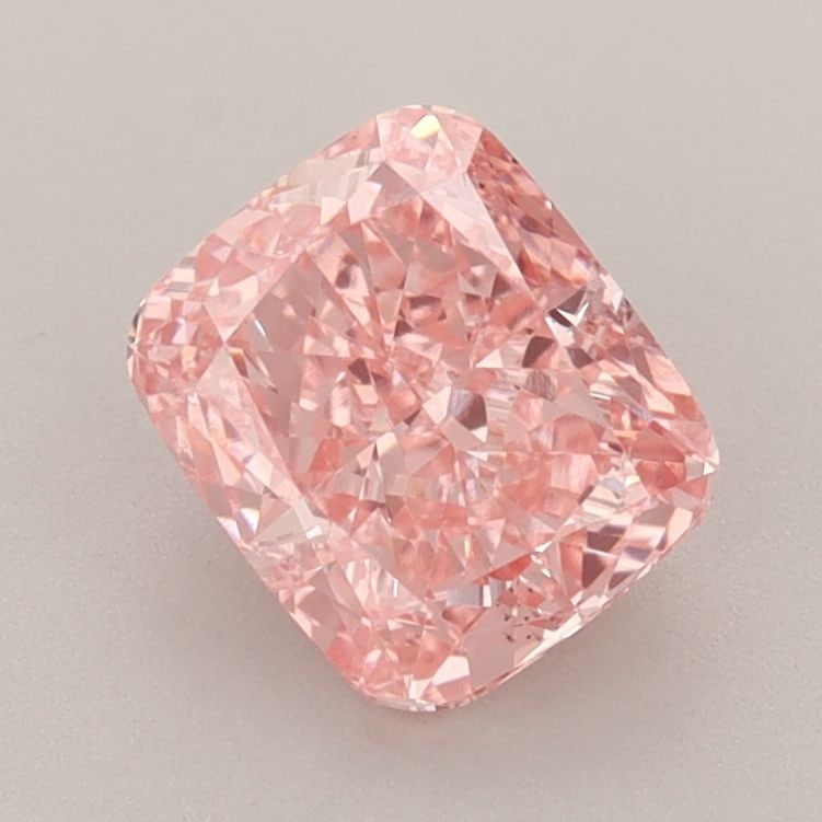 Loose Diamond - CUSHION BRILLIANT 1.45ct Fancy Vivid Pink VS2: Loose Diamond - CUSHION BRILLIANT 1.45ct Fancy Vivid Pink VS2 Source: This is a real non-mined Diamond that has been grown in a lab Shape: CUSHION BRILLIANT Carats: 1.45 Color: Fancy Vivid Pink Certif
