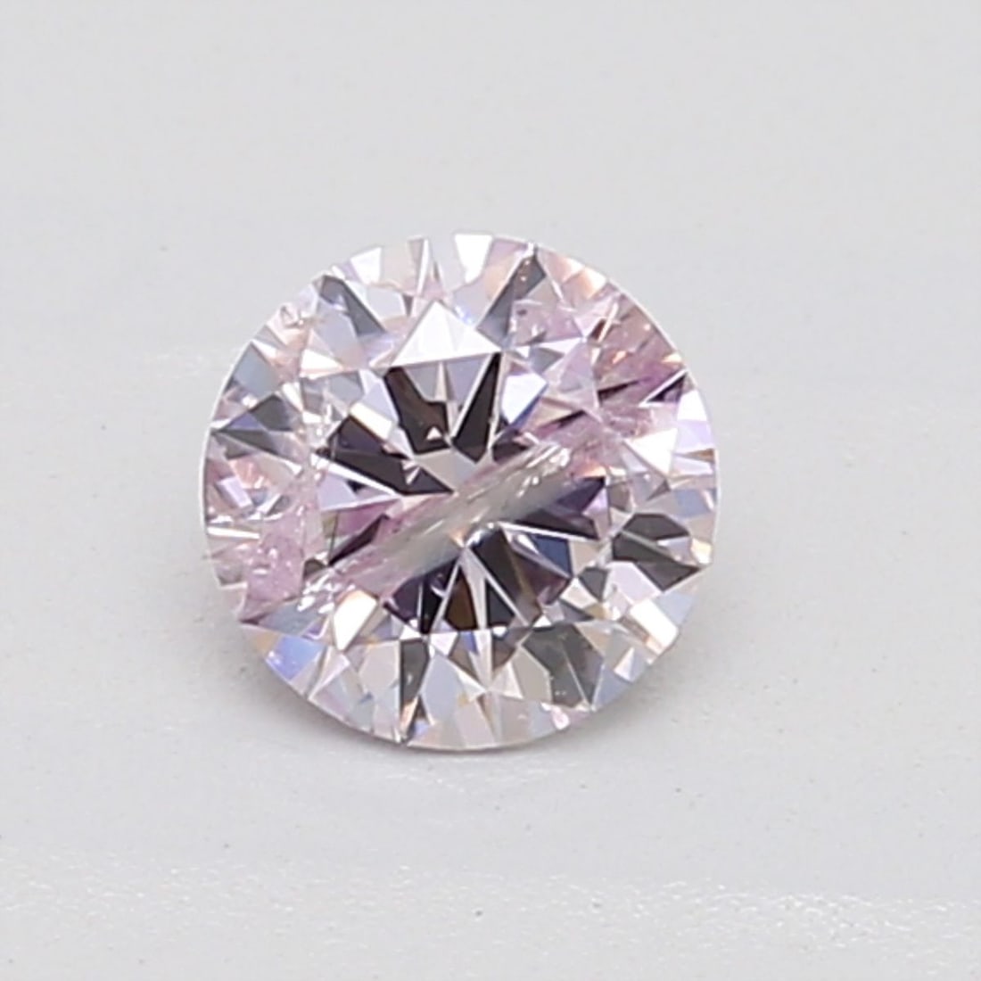Loose Diamond - ROUND 0.5ct Fancy Light Purplish Pink (1 of 1)