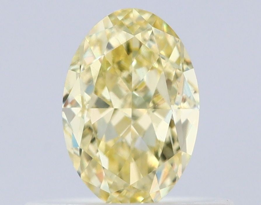 Loose Diamond - OVAL 0.52ct Fancy Yellow VS1: Loose Diamond - OVAL 0.52ct Fancy Yellow VS1 Source: Natural Shape: OVAL Carats: 0.52 Color: Fancy Yellow Certification: GIA Video: Video Link PLEASE NOTE: Framed, Large, or heavy items do not have