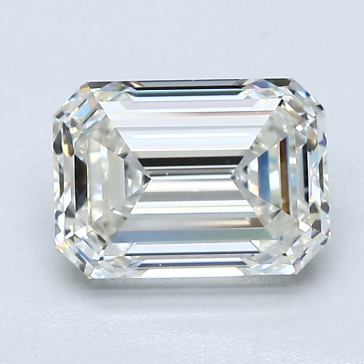 Loose Diamond - EMERALD 1.51ct J VVS2: Loose Diamond - EMERALD 1.51ct J VVS2 Source: Natural Mined Diamond Shape: EMERALD Carats: 1.51 Color: J Clarity: VVS2 Certification: GIA Condition: Pre-Owned PLEASE NOTE: Framed, Large, or heavy item