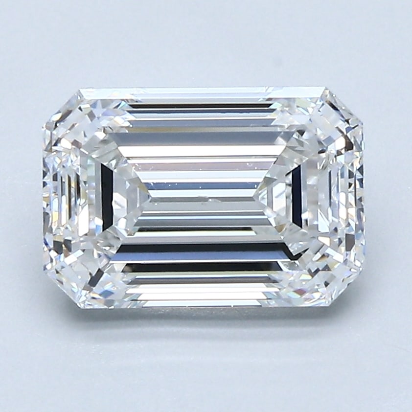 Loose Diamond - EMERALD 2.5ct E SI1: Loose Diamond - EMERALD 2.5ct E SI1 Source: Natural Mined Diamond Shape: EMERALD Carats: 2.5 Color: E Clarity: SI1 Certification: GIA Condition: Pre-Owned PLEASE NOTE: Framed, Large, or heavy items do