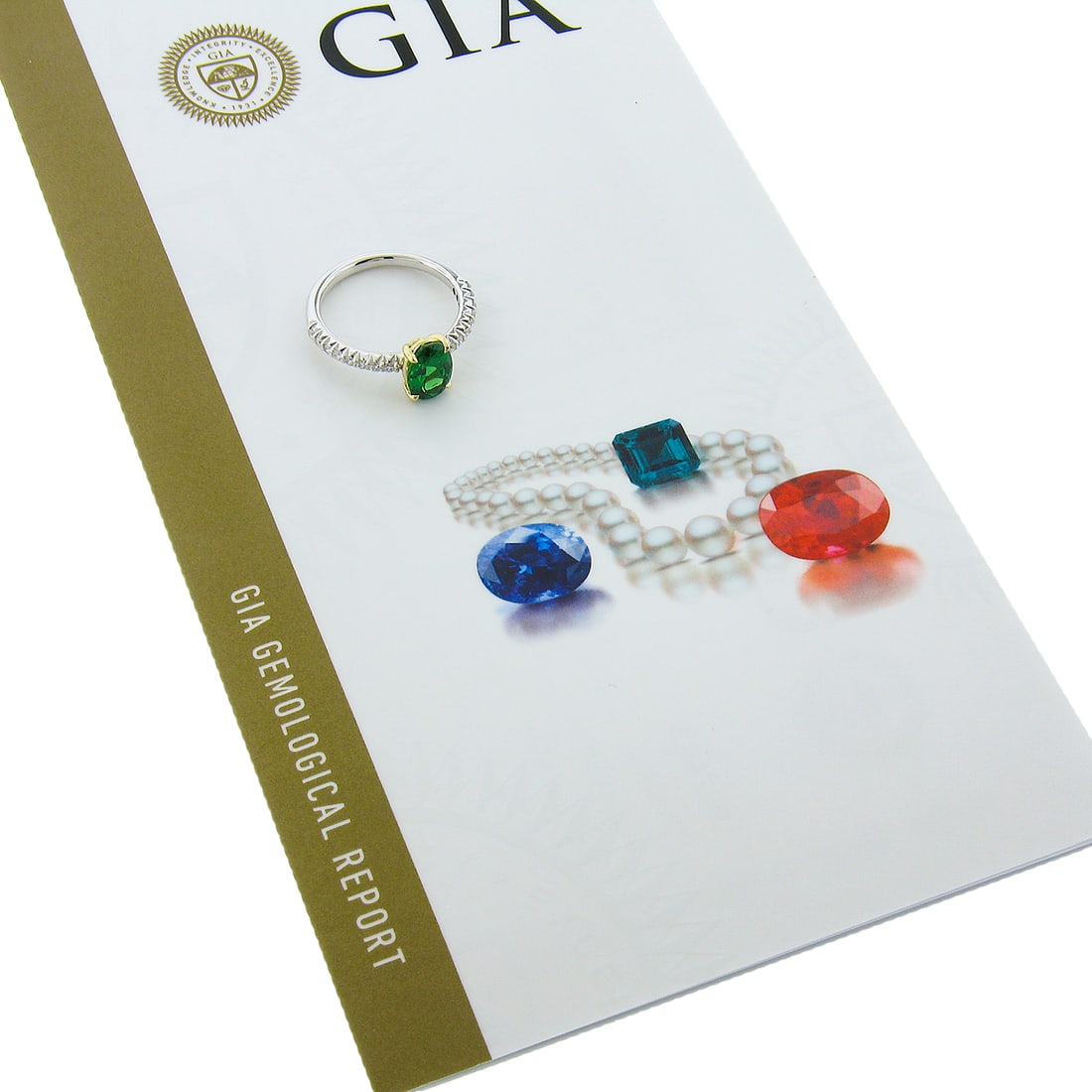 14K Two Tone Gold 2.07ct Tsavorite Diamond Engagement Ring GIA Certified: 14K Two Tone Gold 2.07ct Tsavorite Diamond Engagement Ring GIA Certified This exquisite engagement ring features a stunning 1.83 ct oval Tsavorite garnet, renowned for its vibrant green hue, set in a