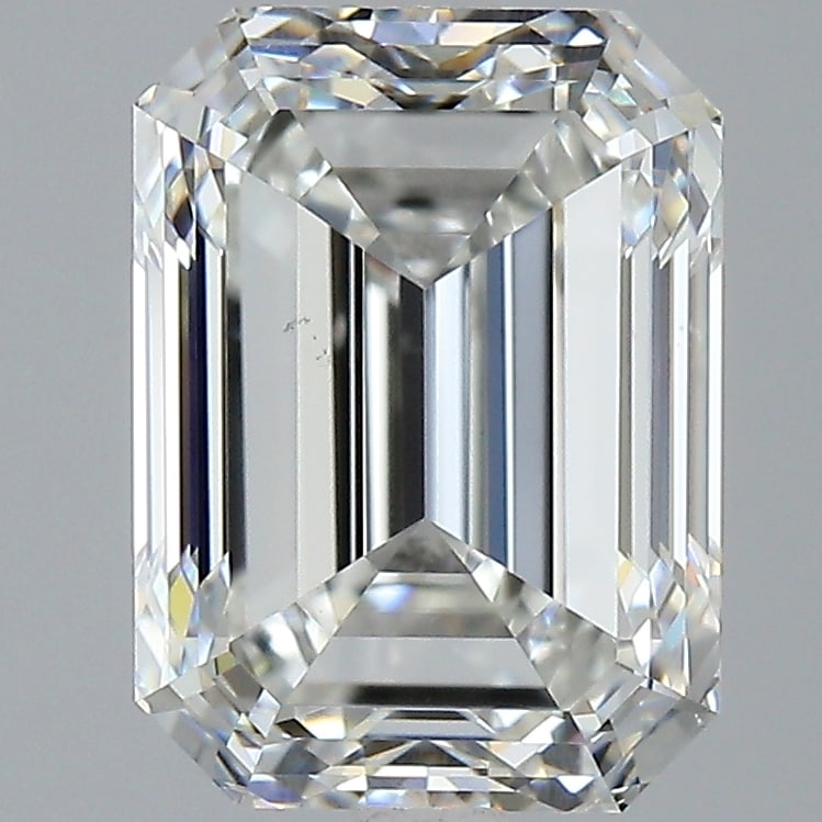 Loose Diamond - EMERALD 3.01ct H VS2: Loose Diamond - EMERALD 3.01ct H VS2 Source: Natural Mined Diamond Shape: EMERALD Carats: 3.01 Color: H Clarity: VS2 Certification: GIA Condition: Pre-Owned PLEASE NOTE: Framed, Large, or heavy items