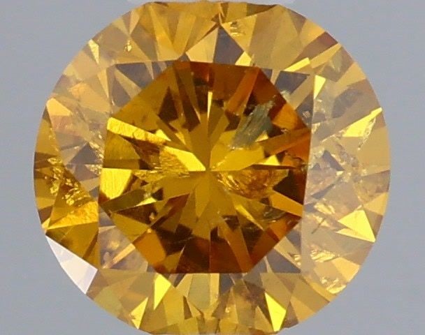 Loose Diamond - ROUND 0.26ct Fancy Deep Orange Yellow: Loose Diamond - ROUND 0.26ct Fancy Deep Orange Yellow Source: Natural Shape: ROUND Carats: 0.26 Color: Fancy Deep Orange Yellow Certification: GIA Video:
