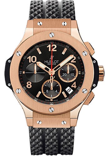 Hublot Big Bang Red Gold 301.PX.130.RX Black Dial Rubber Strap Watch (1 of 4)