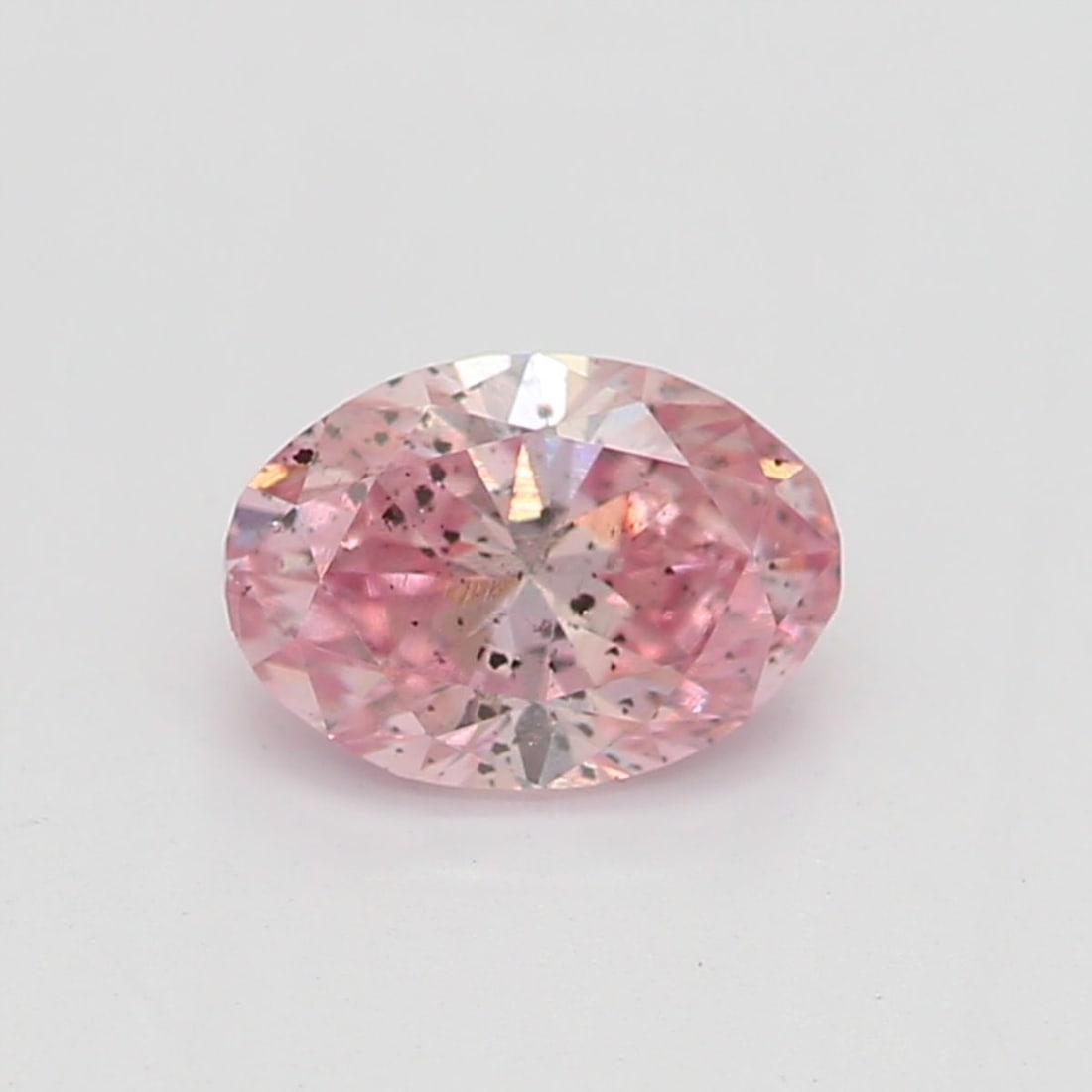 Loose Diamond - OVAL 0.32ct Fancy Pink I1: Loose Diamond - OVAL 0.32ct Fancy Pink I1 Source: Natural Shape: OVAL Carats: 0.32 Color: Fancy Pink Certification: GIA Video: