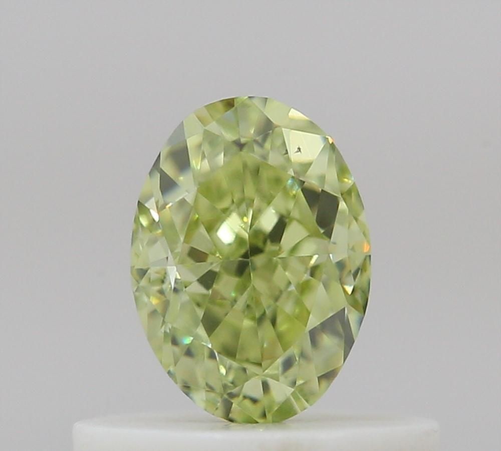 Loose Diamond - OVAL 0.53ct Fancy Green Yellow SI1 (1 of 1)