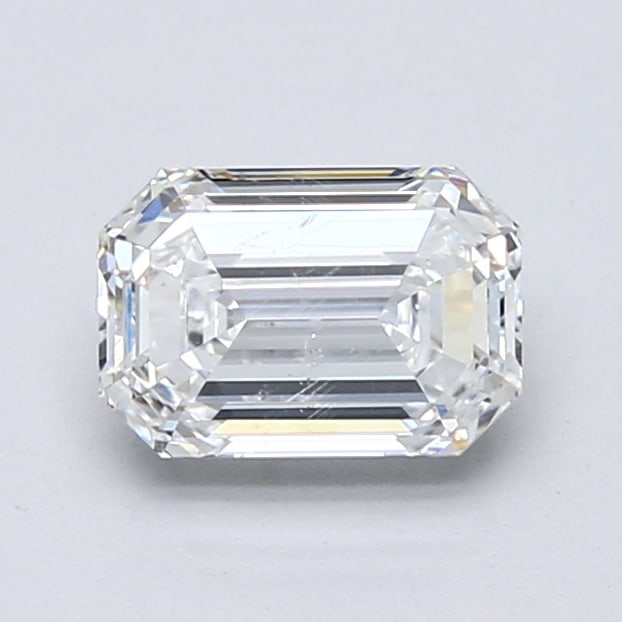Loose Diamond - EMERALD 1.31ct E SI2: Loose Diamond - EMERALD 1.31ct E SI2 Source: Natural Mined Diamond Shape: EMERALD Carats: 1.31 Color: E Clarity: SI2 Certification: GIA Condition: Pre-Owned PLEASE NOTE: Framed, Large, or heavy items