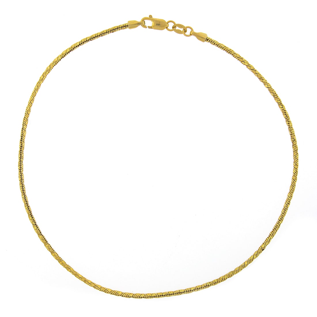 Italian 14k Yellow Gold 10 Inch Diamond Cut Rounded Link Anklet: Italian 14k Yellow Gold 10 Inch Diamond Cut Rounded Link Anklet This exquisite anklet is crafted from solid 14k yellow gold, showcasing a fancy diamond cut rounded link design that adds a touch of ele