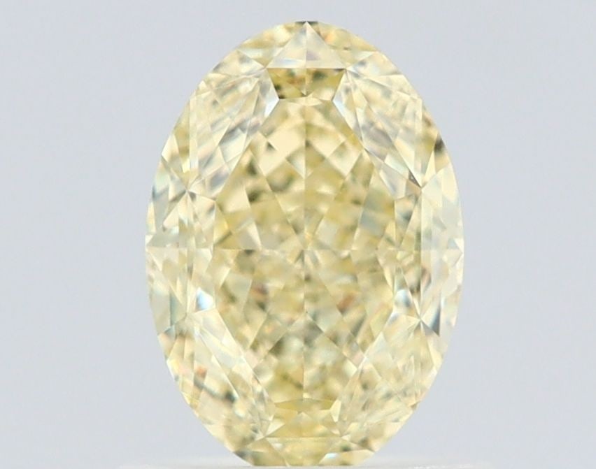 Loose Diamond - OVAL 1.01ct Fancy Light Yellow VS1: Loose Diamond - OVAL 1.01ct Fancy Light Yellow VS1 Source: Natural Shape: OVAL Carats: 1.01 Color: Fancy Light Yellow Certification: GIA Video:
