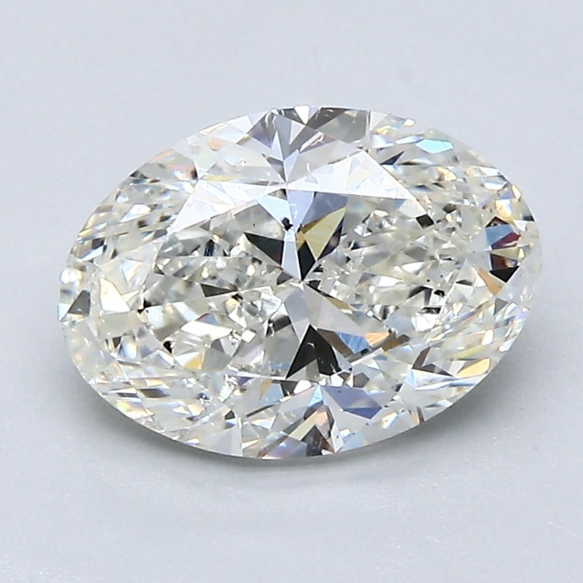 Loose Diamond - OVAL 2.01ct I SI2: Loose Diamond - OVAL 2.01ct I SI2 Source: Natural Mined Diamond Shape: OVAL Carats: 2.01 Color: I Clarity: SI2 Certification: GIA Condition: Pre-Owned PLEASE NOTE: Framed, Large, or heavy items do not