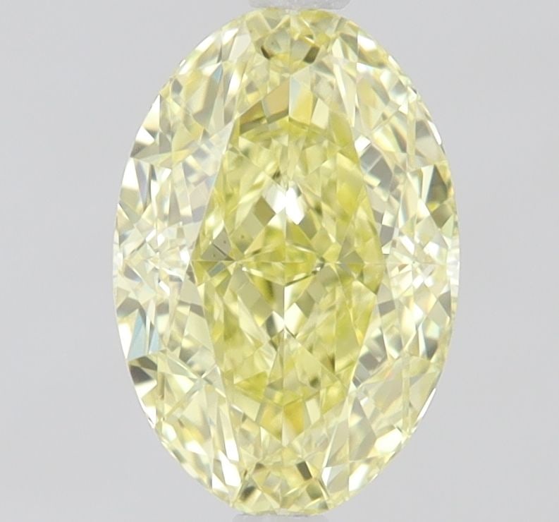 Loose Diamond - OVAL 0.63ct Fancy Yellow VVS1: Loose Diamond - OVAL 0.63ct Fancy Yellow VVS1 Source: Natural Shape: OVAL Carats: 0.63 Color: Fancy Yellow Certification: GIA Video: