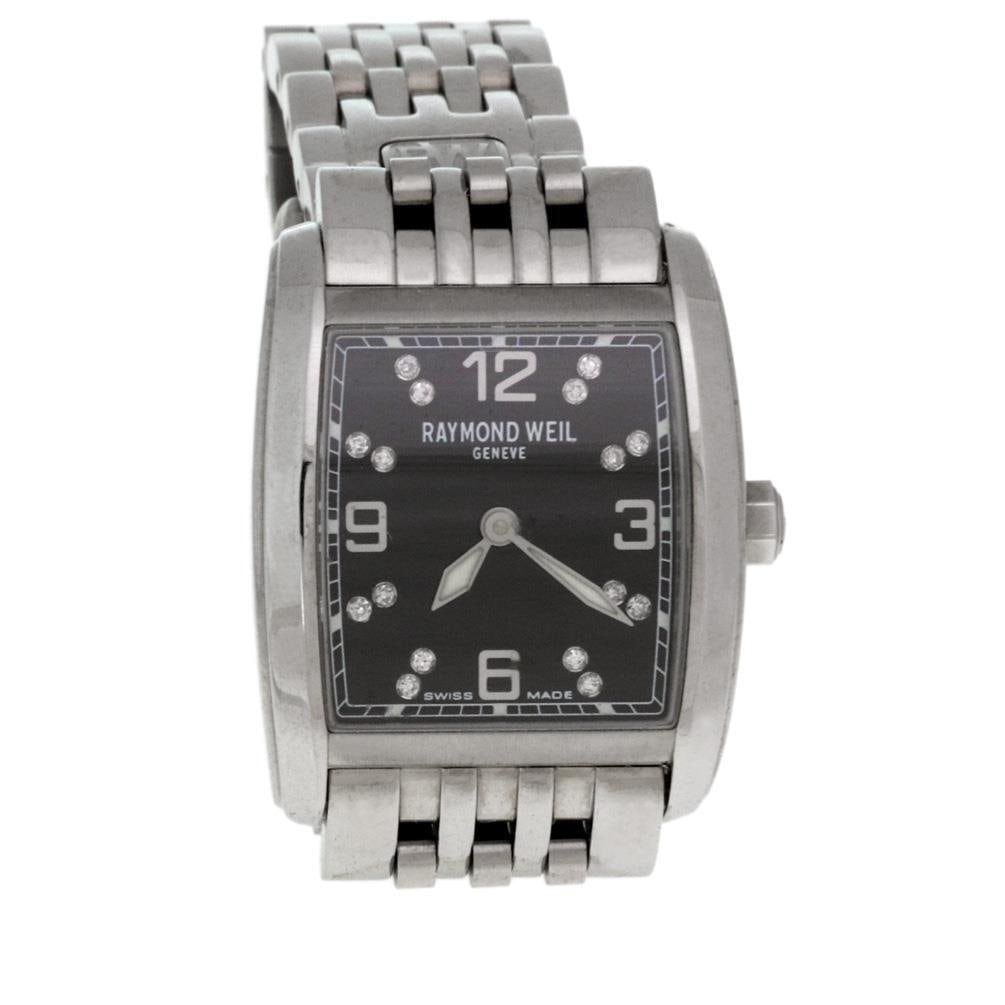 Raymond Weil Don Giovanni Diamond Quartz Ladies Watch 5976 Steel (1 of 5)