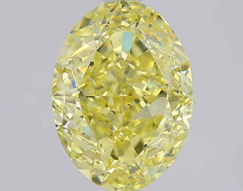 Loose Diamond - OVAL 2.03ct Fancy Yellow SI1: Loose Diamond - OVAL 2.03ct Fancy Yellow SI1 Source: Natural Shape: OVAL Carats: 2.03 Color: Fancy Yellow Certification: GIA Video: Video Link PLEASE NOTE: Framed, Large, or heavy items do not