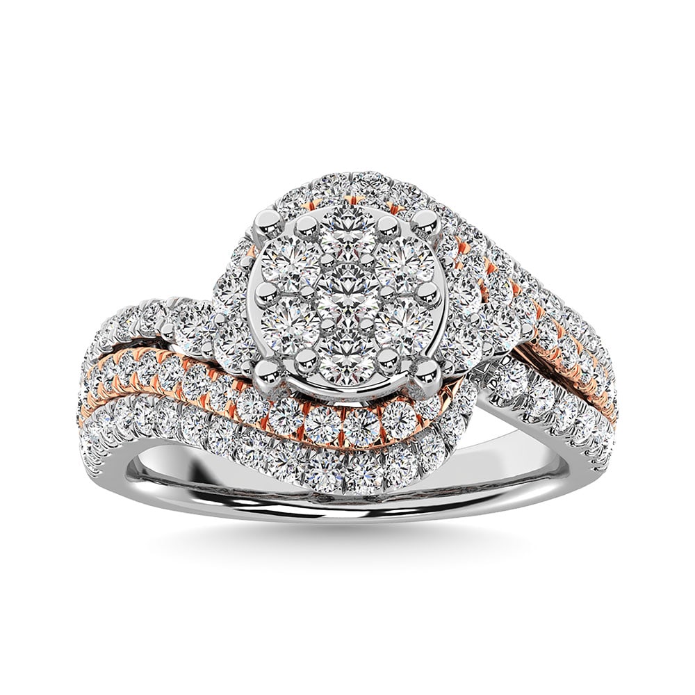 Diamond 1 1/2 Ct.Tw. Engagement Ring in 14K Two Tone Gold (1 of 4)