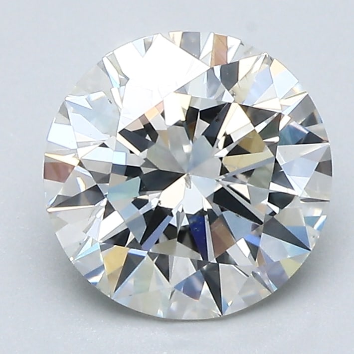 Loose Diamond - Round 2.01ct H SI1: Loose Diamond - Round 2.01ct H SI1 Source: Natural Mined Diamond Shape: Round Carats: 2.01 Color: H Clarity: SI1 Certification: GIA Condition: Pre-Owned PLEASE NOTE: Framed, Large, or heavy