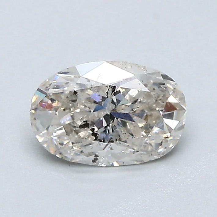 Loose Diamond - OVAL 0.77ct J I1: Loose Diamond - OVAL 0.77ct J I1 Source: Natural Mined Diamond Shape: OVAL Carats: 0.77 Color: J Clarity: I1 Certification: GIA Condition: Pre-Owned PLEASE NOTE: Framed, Large, or heavy items do not h
