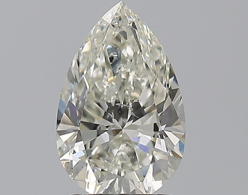 Loose Diamond - PEAR 1.7ct J SI2: Loose Diamond - PEAR 1.7ct J SI2 Source: Natural Mined Diamond Shape: PEAR Carats: 1.7 Color: J Clarity: SI2 Certification: GIA Condition: Pre-Owned PLEASE NOTE: Framed, Large, or heavy items do not h