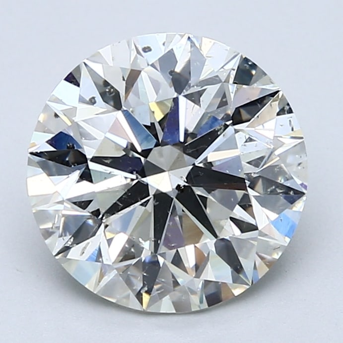 Loose Diamond - Round 3.8ct J SI2: Loose Diamond - Round 3.8ct J SI2 Source: Natural Mined Diamond Shape: Round Carats: 3.8 Color: J Clarity: SI2 Certification: GIA Condition: Pre-Owned PLEASE NOTE: Framed, Large, or heavy items do not