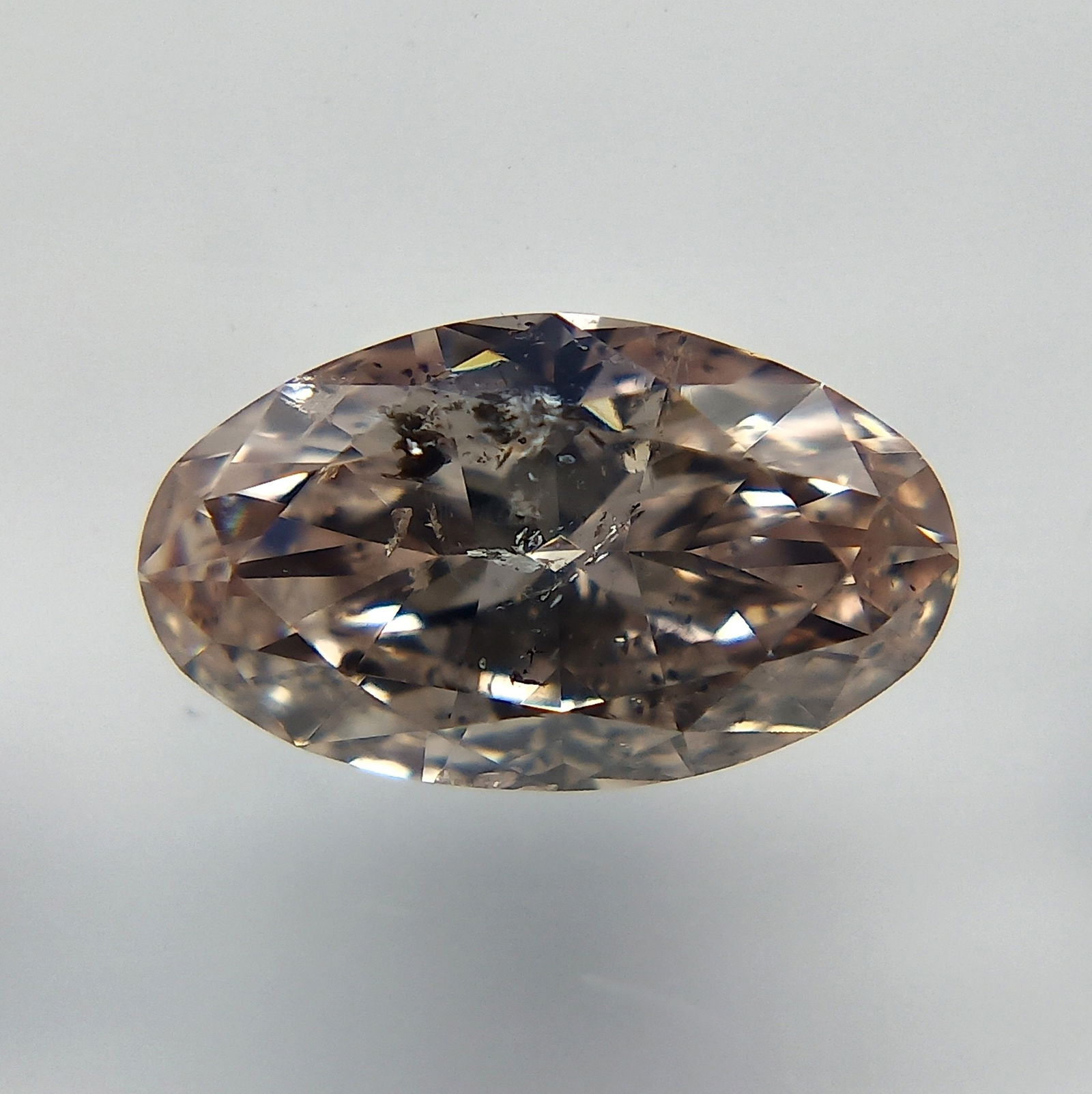 Loose Diamond - OVAL 0.61ct Fancy Brownish Pink (1 of 1)