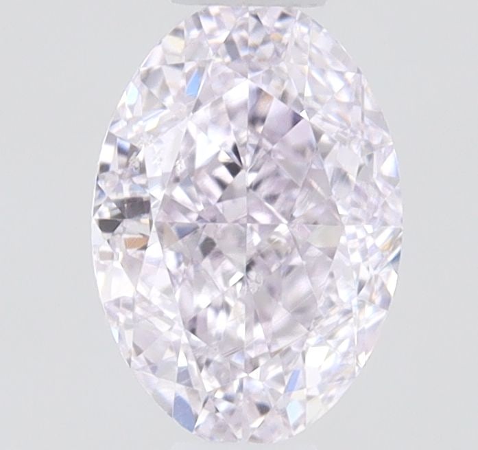 Loose Diamond - OVAL 0.4ct Fancy Light Pink SI2: Loose Diamond - OVAL 0.4ct Fancy Light Pink SI2 Source: Natural Shape: OVAL Carats: 0.4 Color: Fancy Light Pink Certification: GIA Video:
