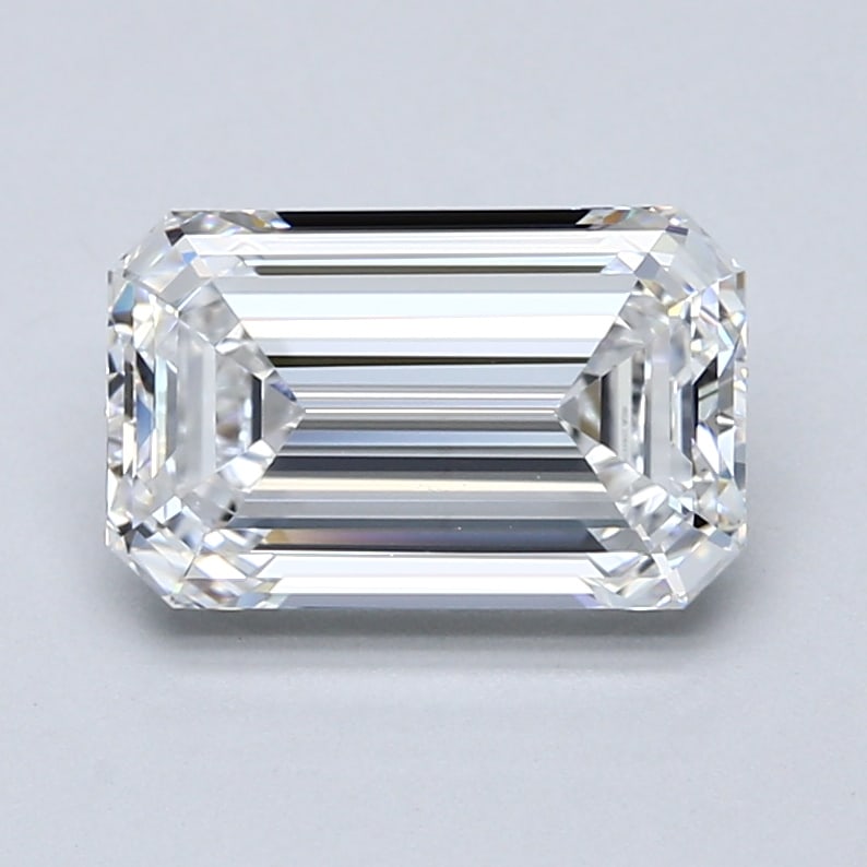 Loose Diamond - EMERALD 2.7ct D VVS1: Loose Diamond - EMERALD 2.7ct D VVS1 Source: Natural Mined Diamond Shape: EMERALD Carats: 2.7 Color: D Clarity: VVS1 Certification: GIA Condition: Pre-Owned PLEASE NOTE: Framed, Large, or heavy items