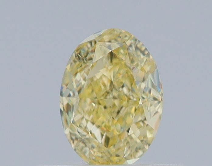 Loose Diamond - OVAL 0.52ct Fancy Yellow VVS2: Loose Diamond - OVAL 0.52ct Fancy Yellow VVS2 Source: Natural Shape: OVAL Carats: 0.52 Color: Fancy Yellow Certification: GIA Video: