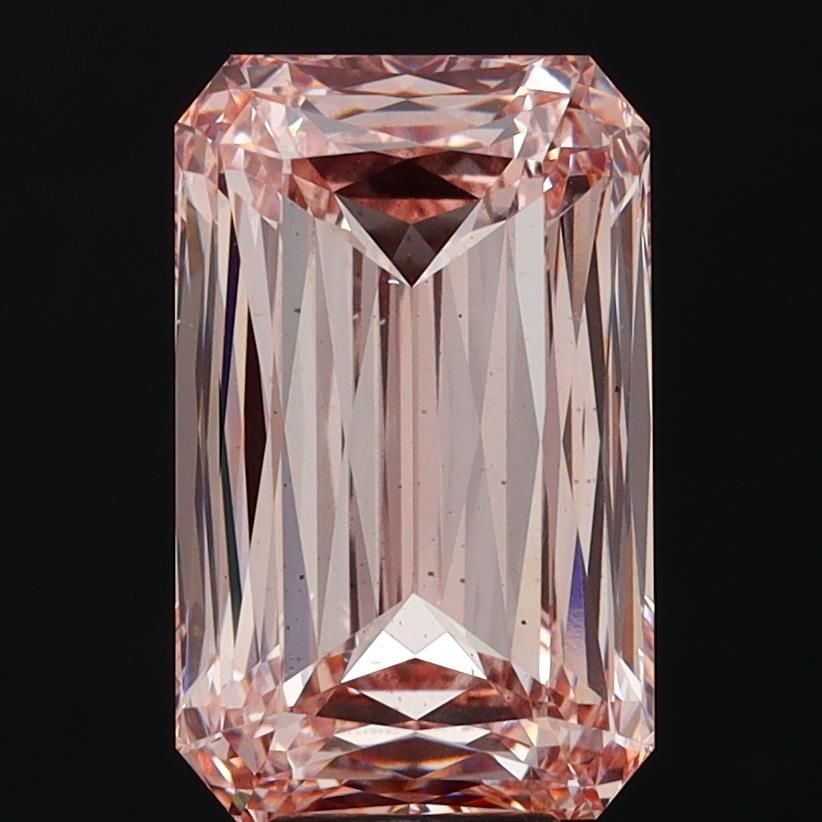 Loose Diamond - RADIANT 10.26ct Fancy Intense Pink VS2: Loose Diamond - RADIANT 10.26ct Fancy Intense Pink VS2 Source: This is a real non-mined Diamond that has been grown in a lab Shape: RADIANT Carats: 10.26 Color: Fancy Intense Pink Certification: IGI