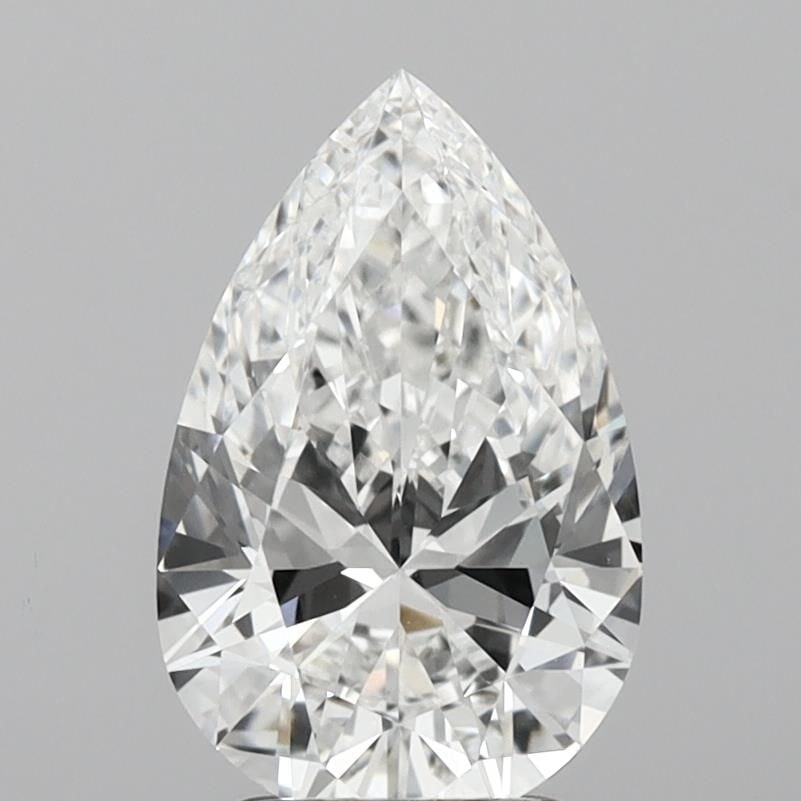 Loose Diamond - PEAR 2.53ct E VVS2: Loose Diamond - PEAR 2.53ct E VVS2 Source: This is a real non-mined Diamond that has been grown in a lab Shape: PEAR Carats: 2.53 Color: E Clarity: VVS2 Certification: IGI Video: Video Link PLEASE