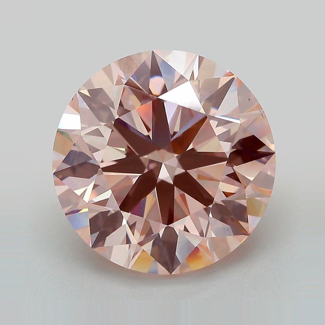 Ideal Loose Diamond - ROUND 6.77ct Fancy Intense Pink VS2: Ideal Loose Diamond - ROUND 6.77ct Fancy Intense Pink VS2 Source: This is a real non-mined Diamond that has been grown in a lab Shape: ROUND Carats: 6.77 Color: Fancy Intense Pink Certification: IGI