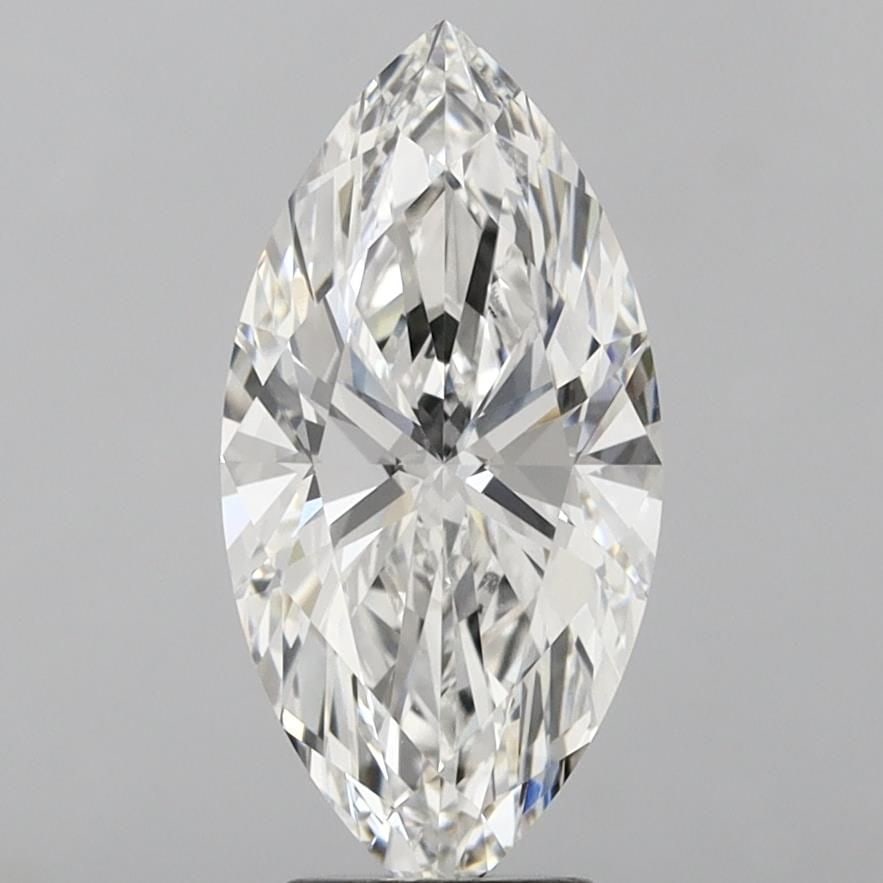 Loose Diamond - MARQUISE 5.36ct F VS1: Loose Diamond - MARQUISE 5.36ct F VS1 Source: This is a real non-mined Diamond that has been grown in a lab Shape: MARQUISE Carats: 5.36 Color: F Clarity: VS1 Certification: IGI Video: Video Link 