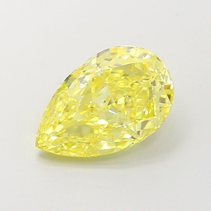 Loose Diamond - PEAR 2.59ct Fancy Vivid Yellow VS1: Loose Diamond - PEAR 2.59ct Fancy Vivid Yellow VS1 Source: This is a real non-mined Diamond that has been grown in a lab Shape: PEAR Carats: 2.59 Color: Fancy Vivid Yellow Certification: IGI Video:
