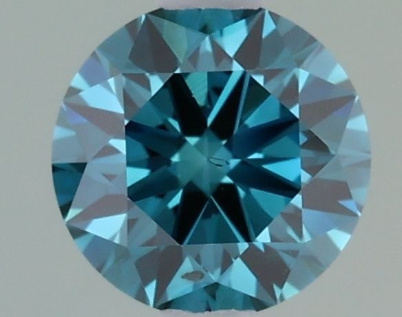 Ideal Loose Diamond - ROUND 0.7ct Fancy Intense Slightly Greenish Blue SI2: Ideal Loose Diamond - ROUND 0.7ct Fancy Intense Slightly Greenish Blue SI2 Source: This is a real non-mined Diamond that has been grown in a lab Shape: ROUND Carats: 0.7 Color: Fancy Intense